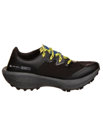 Craft Laufschuhe "CTM Ultra Carbon Race Rebel" in Schwarz/ Gelb