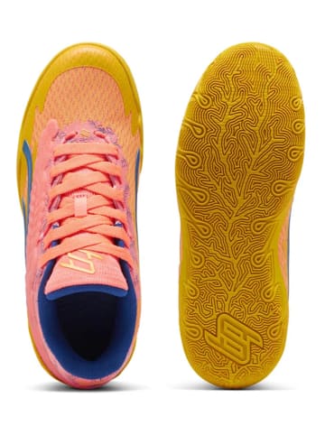 Puma Buty "Stewie 3 Dawn in Cuse" w kolorze żółto-jasnoróżowym do koszykówki