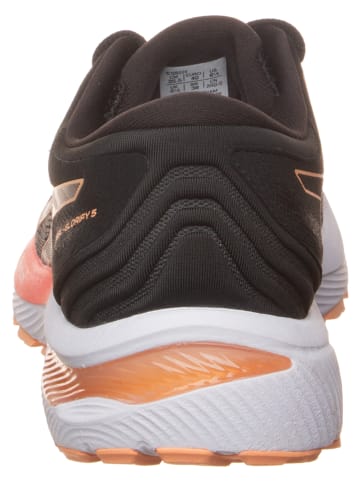 asics Hardloopschoenen "Gloryify 5" zwart/oranje