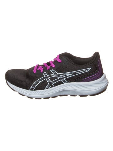 asics Buty "Excite 9 GS" w kolorze czarno-fioletowym do biegania