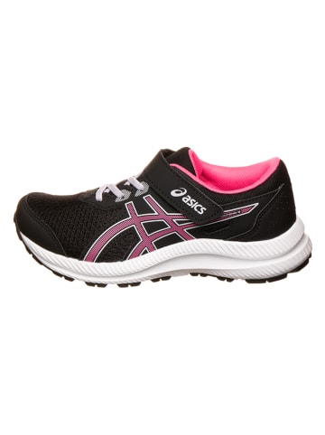 asics Laufschuhe "CONTEND 8 PS" in Schwarz/ Pink