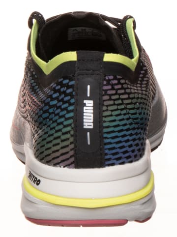 Puma Laufschuhe "Deviate Nitro WTR" in Schwarz/ Blau/ Silber