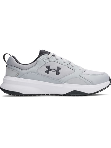 Under Armour Skórzane buty sportowe w kolorze szarym