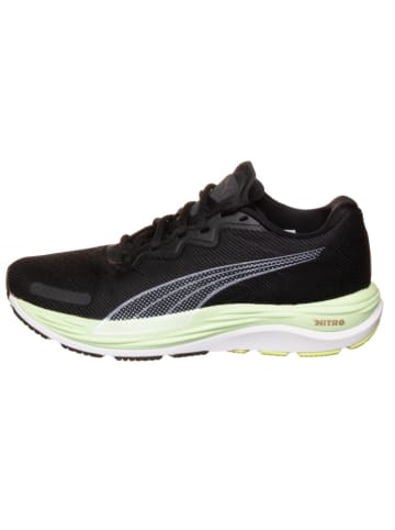 Puma Hardloopschoenen "Velocity Nitro 2 Run 75" zwart/wit/geel