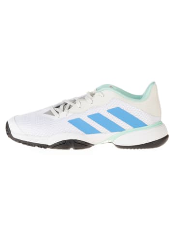 adidas Buty sportowe "Barricade" w kolorze biało-błękitnym