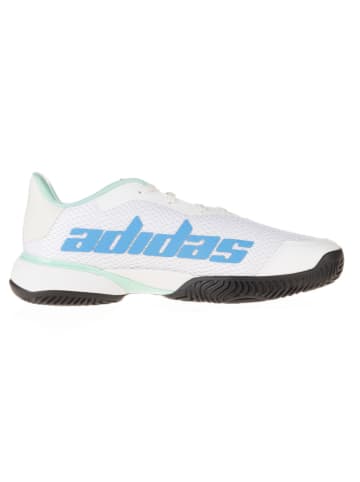 adidas Buty sportowe "Barricade" w kolorze biało-błękitnym