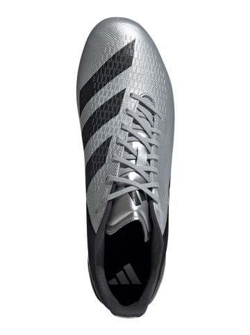 adidas Noppenvoetbalschoenen "Adizero RS15 Pro SG" zilverkleurig/zwart