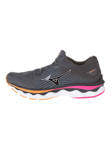 Mizuno Buty "Wave Sky 6" w kolorze szarym do biegania