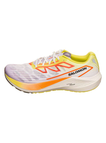 SALOMON Buty "Aero Volt 2" w kolorze biało-pomarańczowo-żółtym do biegania