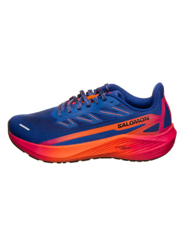 SALOMON Trainingschuhe "Aero Blaze 2 ISD" blauw/oranje/rood