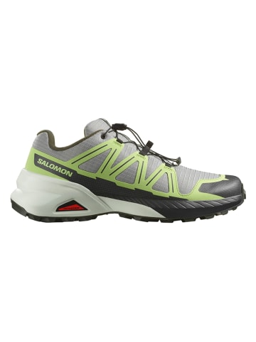 SALOMON Trailrunningschuhe "Speedcross Peak" in Grau/ Grün
