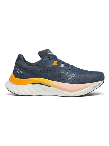Saucony Buty "Endorphin Speed 4" w kolorze granatowo-pomarańczowym do biegania