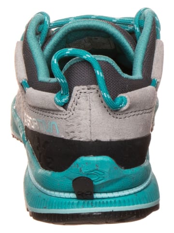 LA SPORTIVA Skórzane buty turystyczne "TX2 Evo" w kolorze szaro-turkusowym