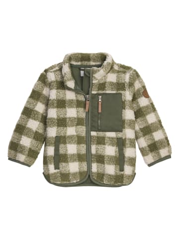 Killtec Fleecejacke "Fiow" in Creme/ Grün