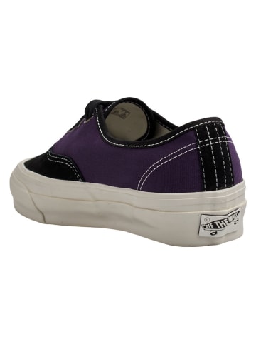 Vans Skórzane sneakersy "Authentic Reissue 44" w kolorze fioletowo-czarnym