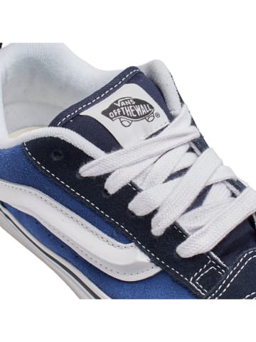 Vans Skórzane sneakersy "Knu Skool" w kolorze granatowym