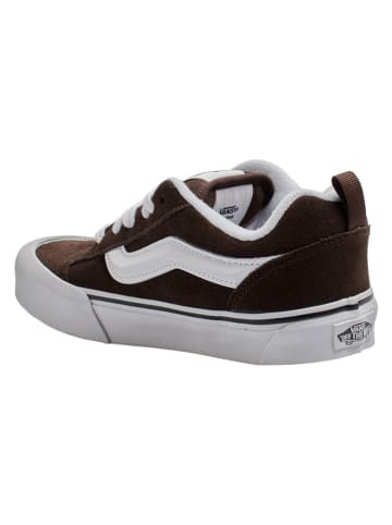 Vans Leder-Sneakers "Knu Skool" in Braun