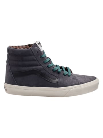 Vans Leder-Sneakers "Sk8-Hi" in Dunkelblau