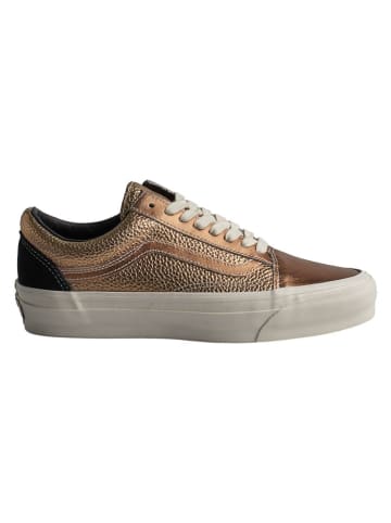 Vans Leren sneakers "Old Skool 36" goudkleurig
