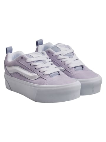 Vans Leder-Sneakers "Knu Stack" in Flieder
