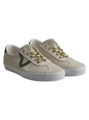 Vans Leren sneakers "Sport Low" grijs/groen