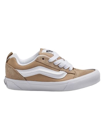 Vans Leder-Sneakers "Knu Skool" in Beige