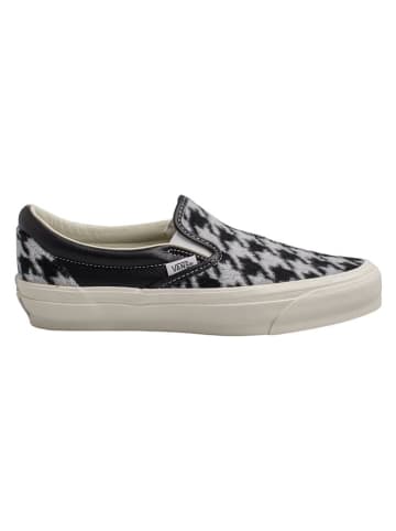 Vans Instappers "Reissue 98" wit/zwart