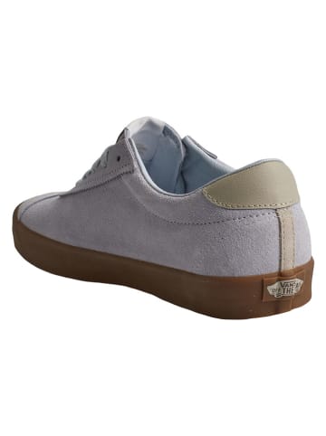 Vans Leder-Sneakers "Sport Low" in Hellblau