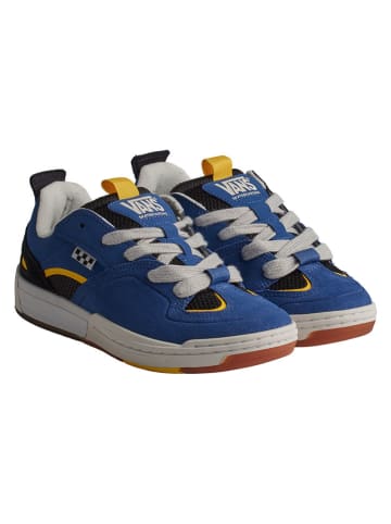 Vans Skórzane sneakersy "Mixxa" w kolorze niebieskim