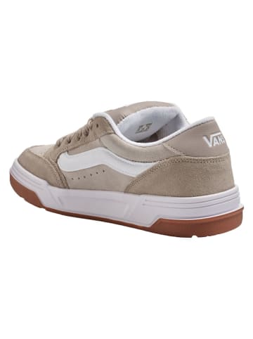 Vans Skórzane sneakersy "Hylane" w kolorze beżowym