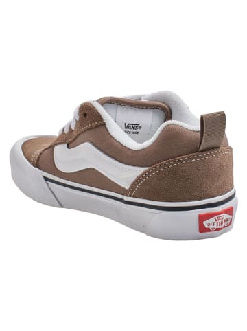 Vans Leder-Sneakers "Knu Skool" in Taupe