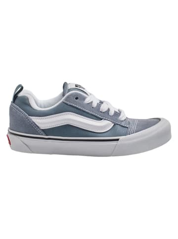 Vans Leder-Sneakers "Knu Skool" in Grau