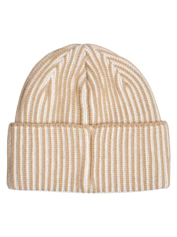 Vans Czapka beanie w kolorze beżowo-białym