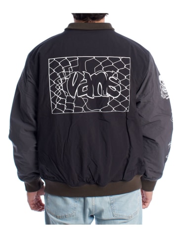 Vans Kurtka w kolorze czarno-brązowym