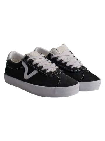 Vans Leren sneakers "Sport" zwart/wit