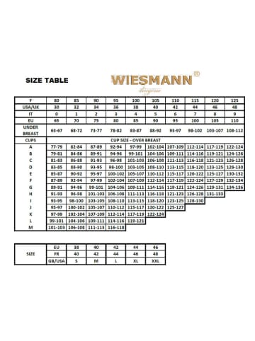 Wiesmann 2tlg. Wäscheset "Zahara" in Schwarz/ Grau
