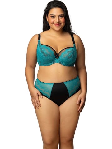 Wiesmann Slip "Ruby" in Türkis/ Schwarz