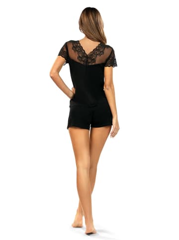 Wiesmann Pyjama "Rosaline" in Schwarz