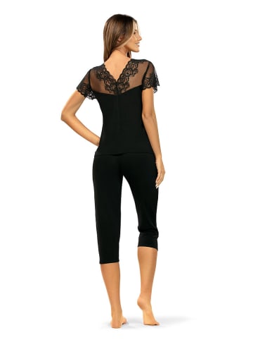 Wiesmann Pyjama "Rosaline" in Schwarz