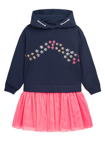 Danamade Kleid "Matida" in Dunkelblau/ Rosa