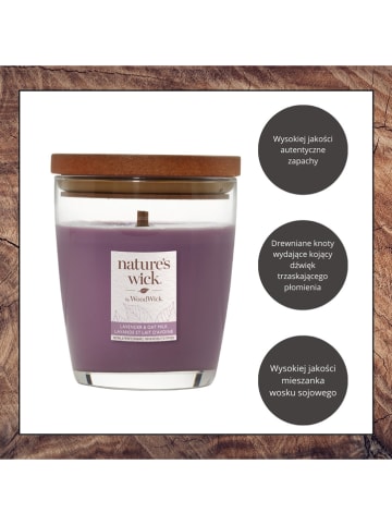 Nature's Wick by WoodWick Geurkaars "Lavender & Oat Milk" - 284 g