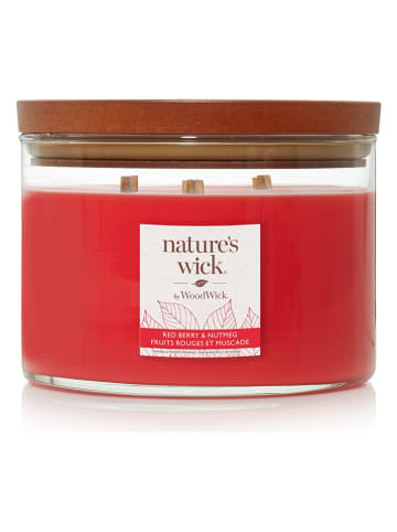 Nature's Wick by WoodWick Geurkaars "Redberry & Nutmeg" - 433 g