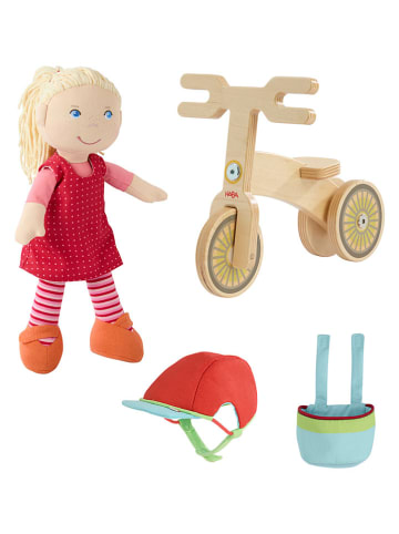 Haba Lalka "Annelie" z rowerkiem biegowym - 18 m+
