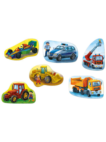 Haba 6-częściowe puzzle "Pojazdy" - 2+