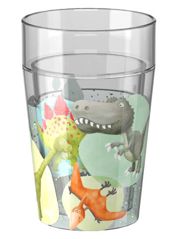 Haba Brokatowy kubek "Dinos" ze wzorem - 12 m+