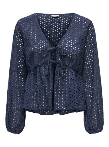 JDY Bluse in Dunkelblau