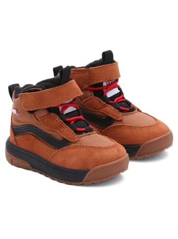 Vans Leder-Sneakers "UltraRange Hi V MTE-1" in Hellbraun
