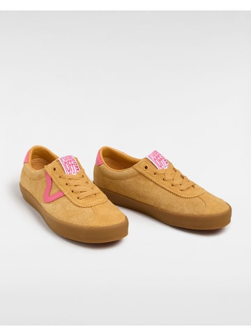 Vans Leder-Sneakers in Beige