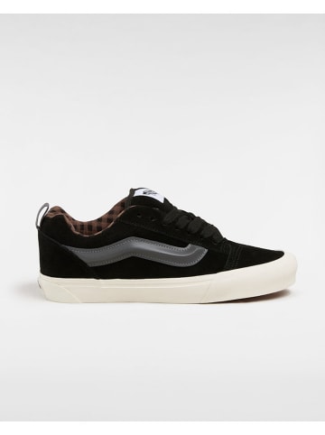 Vans Leder-Sneakers in Schwarz