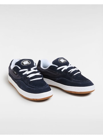 Vans Leder-Sneakers in Dunkelblau